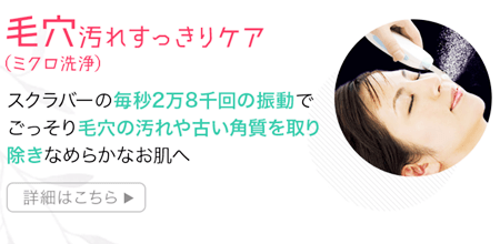毛穴汚れすっきりケアコース