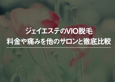 ジェイエステ Vio脱毛の料金や口コミ 効果について Luluepi